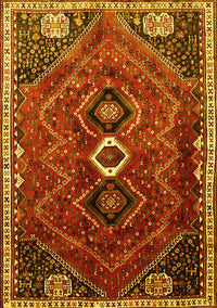 Persian Yellow Traditional Rug, tr849yw