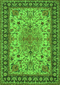 Persian Green Traditional Rug, tr84grn