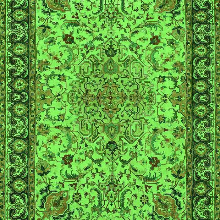 Persian Green Traditional Rug, tr84grn