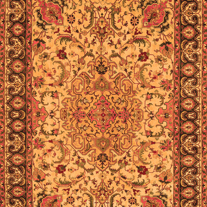 Persian Orange Traditional Rug, tr84org