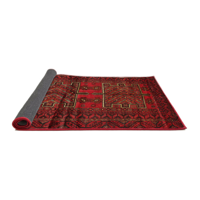 Sideview of Traditional Red Persian Rug, tr85