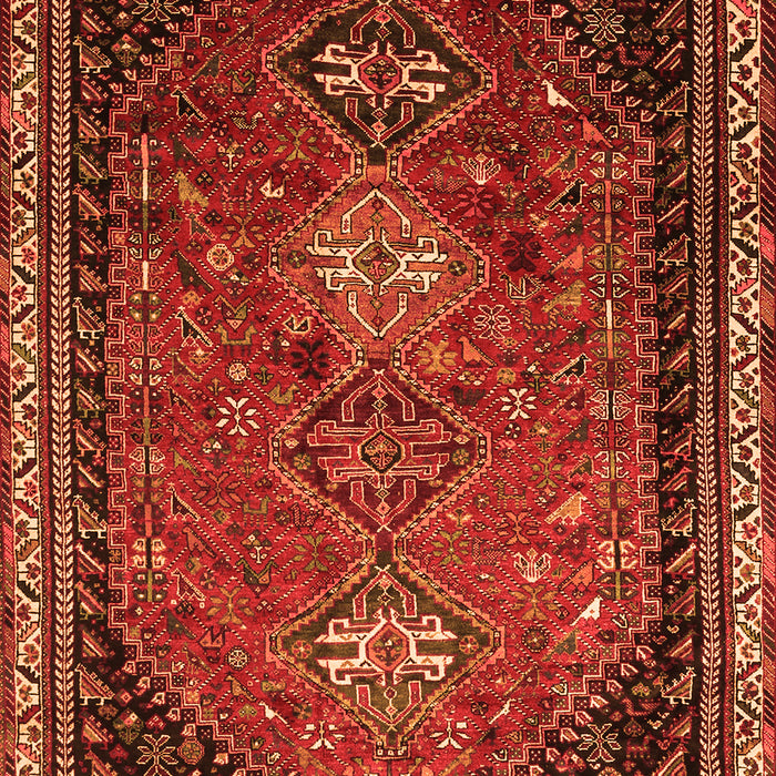Persian Orange Traditional Rug, tr850org