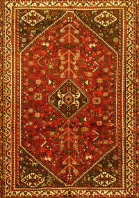 Persian Yellow Traditional Rug, tr851yw