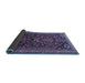 Sideview of Persian Blue Traditional Rug, tr851blu