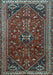 Persian Light Blue Traditional Rug, tr851lblu