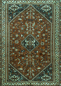 Persian Turquoise Traditional Rug, tr851turq