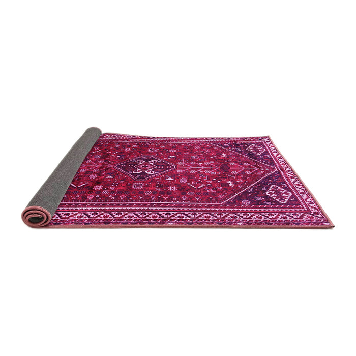 Sideview of Persian Pink Traditional Rug, tr851pnk