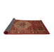 Sideview of Traditional Red Persian Rug, tr852