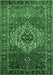 Persian Emerald Green Traditional Rug, tr852emgrn