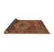 Sideview of Persian Brown Traditional Rug, tr852brn