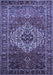 Persian Blue Traditional Rug, tr852blu