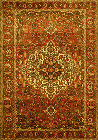 Persian Yellow Traditional Rug, tr852yw