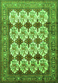 Persian Green Traditional Rug, tr853grn