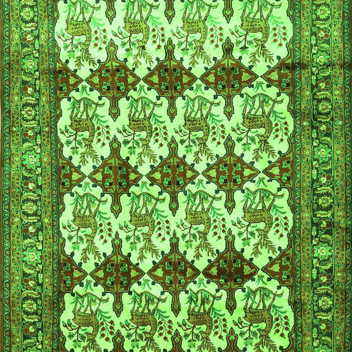 Persian Green Traditional Rug, tr853grn