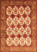 Persian Orange Traditional Rug, tr853org