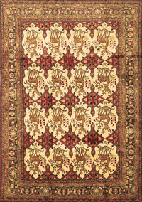 Persian Brown Traditional Rug, tr853brn