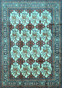 Persian Light Blue Traditional Rug, tr853lblu
