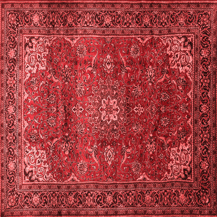 Machine Washable Persian Red Traditional Rug, wshtr854red