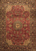 Persian Brown Traditional Rug, tr854brn