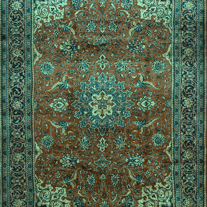 Persian Turquoise Traditional Rug, tr854turq