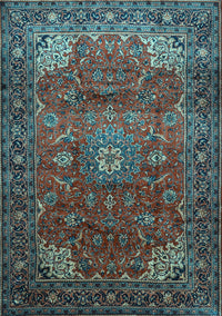 Persian Light Blue Traditional Rug, tr854lblu