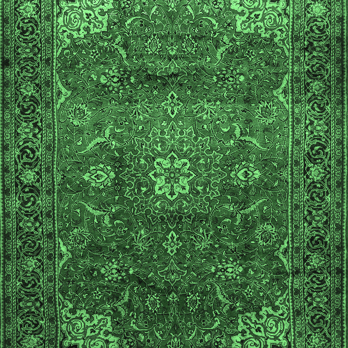 Persian Emerald Green Traditional Rug, tr854emgrn