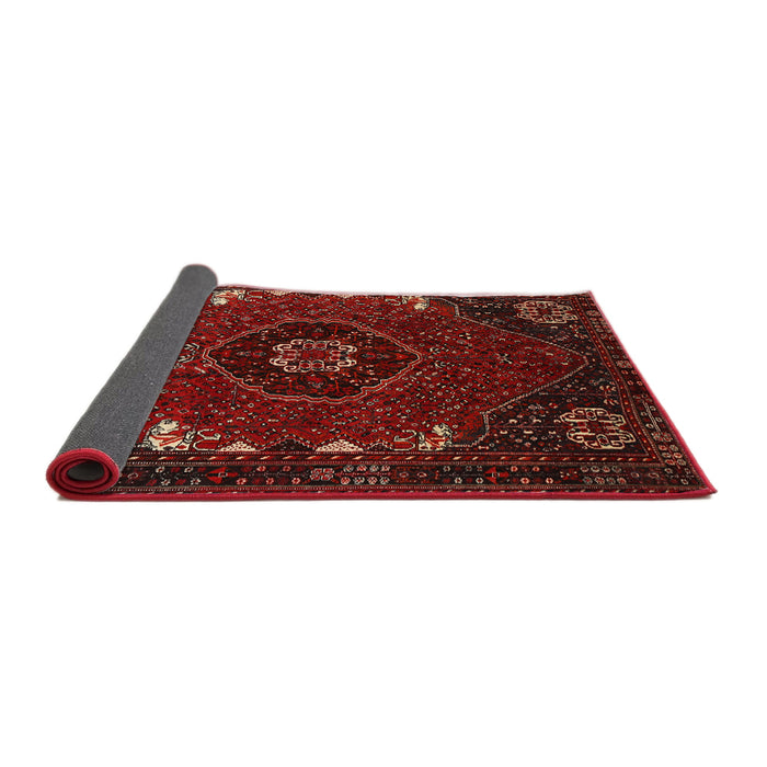 Sideview of Traditional Red Persian Rug, tr855