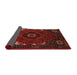 Sideview of Traditional Red Persian Rug, tr855
