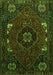 Persian Green Traditional Rug, tr855grn