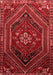 Persian Red Traditional Area Rugs