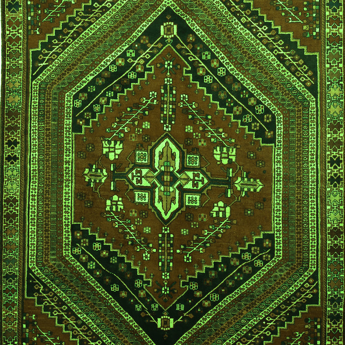 Persian Green Traditional Rug, tr856grn