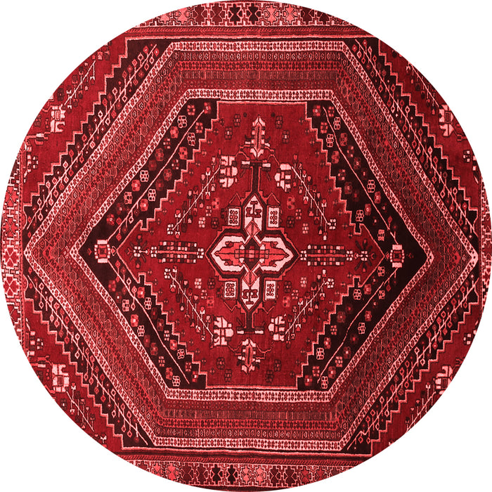 Machine Washable Persian Red Traditional Rug, wshtr856red