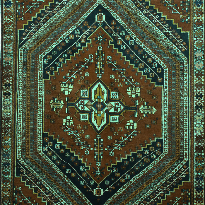 Persian Turquoise Traditional Rug, tr856turq