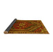 Sideview of Persian Yellow Traditional Rug, tr856yw