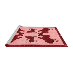 Traditional Red Washable Rugs