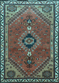 Persian Light Blue Traditional Rug, tr858lblu
