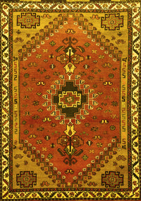 Persian Yellow Traditional Rug, tr858yw