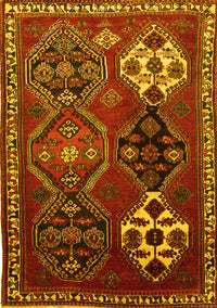 Persian Yellow Traditional Rug, tr859yw