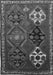 Persian Gray Traditional Rug, tr859gry