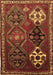 Persian Brown Traditional Rug, tr859brn