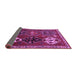 Sideview of Persian Purple Traditional Rug, tr859pur