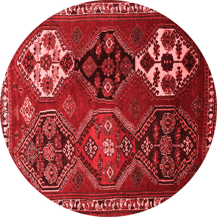 Machine Washable Persian Red Traditional Rug, wshtr859red