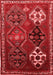 Persian Red Traditional Area Rugs