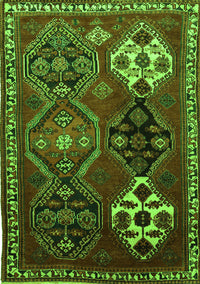 Persian Green Traditional Rug, tr859grn