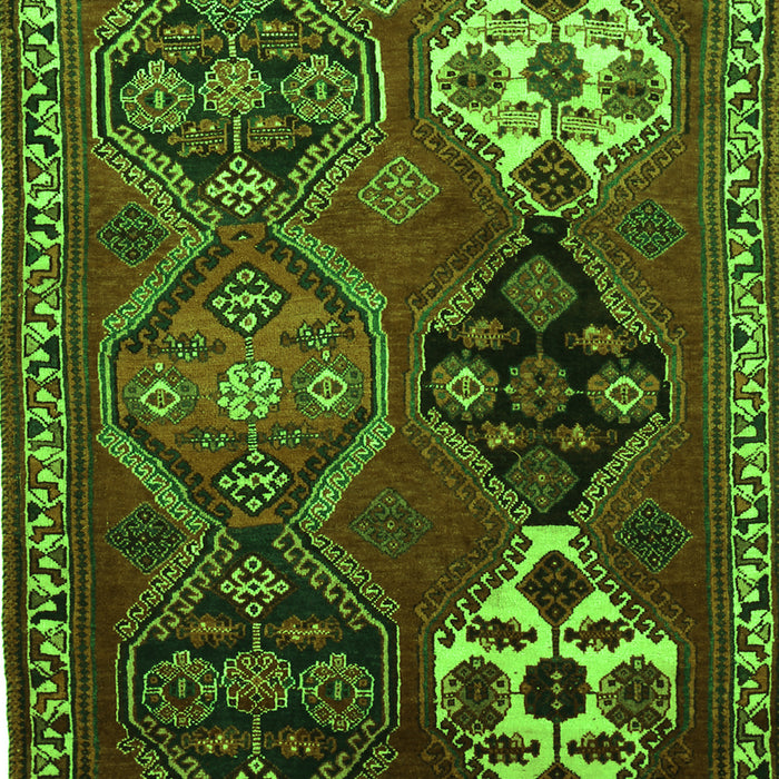 Persian Green Traditional Rug, tr859grn