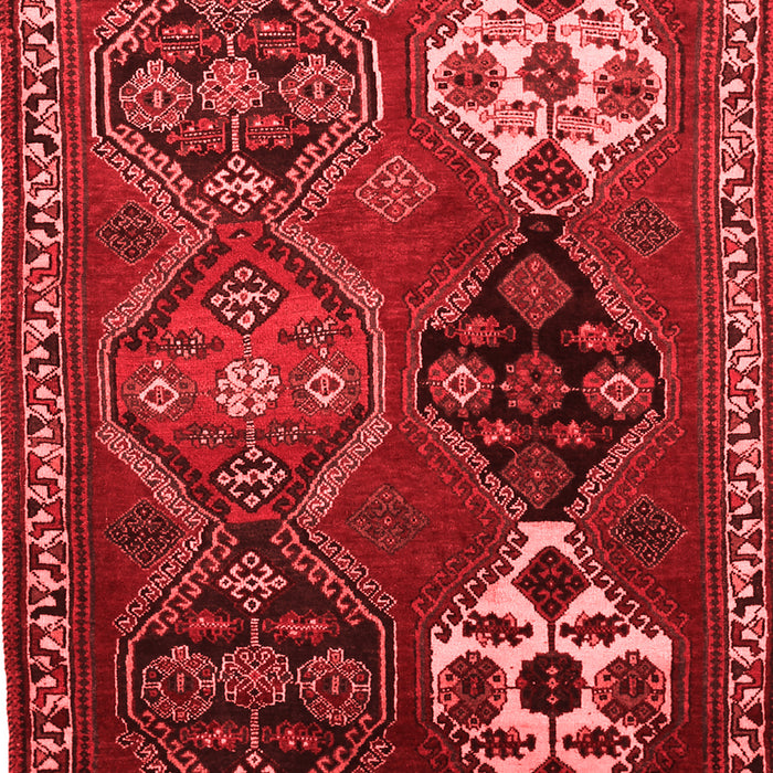 Machine Washable Persian Red Traditional Rug, wshtr859red