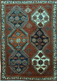 Persian Light Blue Traditional Rug, tr859lblu