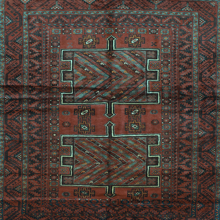 Square Persian Light Blue Traditional Rug, tr85lblu