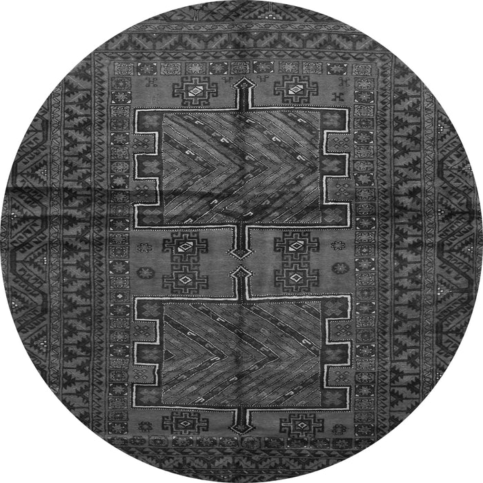 Square Persian Gray Traditional Rug, tr85gry