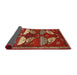 Sideview of Traditional Red Persian Rug, tr860